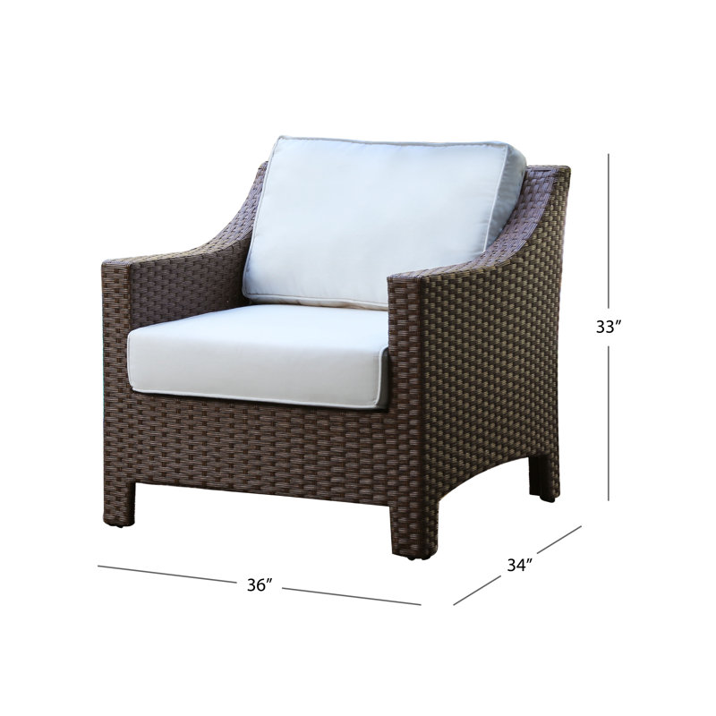 Chaise d'extérieur Barling avec coussins Sunb