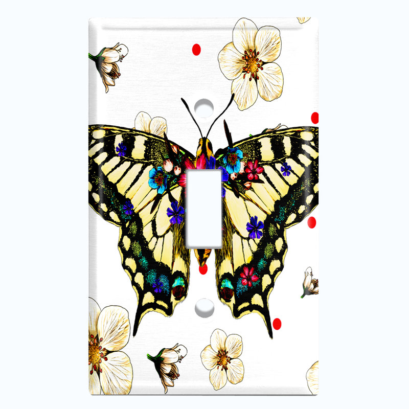 1 - Gang Toggle Light Switch Standard Wall Plate