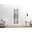 Porte française solide unie | Verre givré Planum 2112 | Poignée simple à panneau régulier | Salle de bain-109771583-109771572