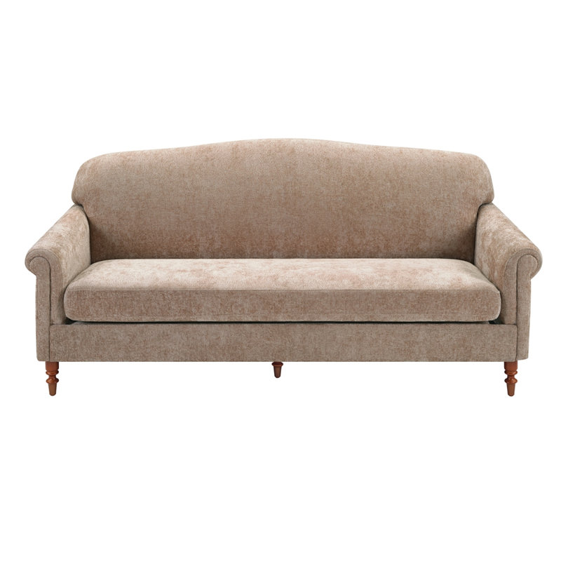 Causeuse moderne avec canapé 2 places 77,5 "Modern, Oatmeal Chenille