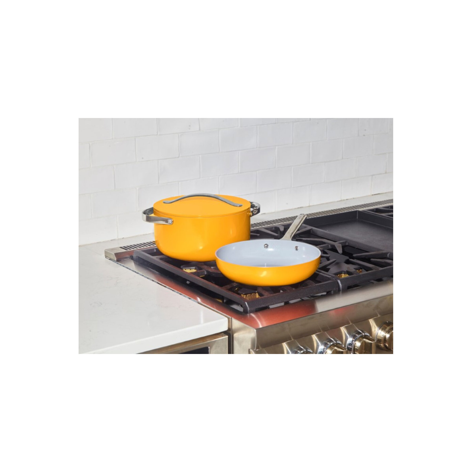 Caraway 6.5Qt Nonstick Ceramic Dutch Oven, Marigold