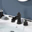 Robinet pour salle de bain à poignée double en acier inoxydable Topcraft-104659639