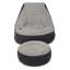 Chaise longue sans accoudoirs