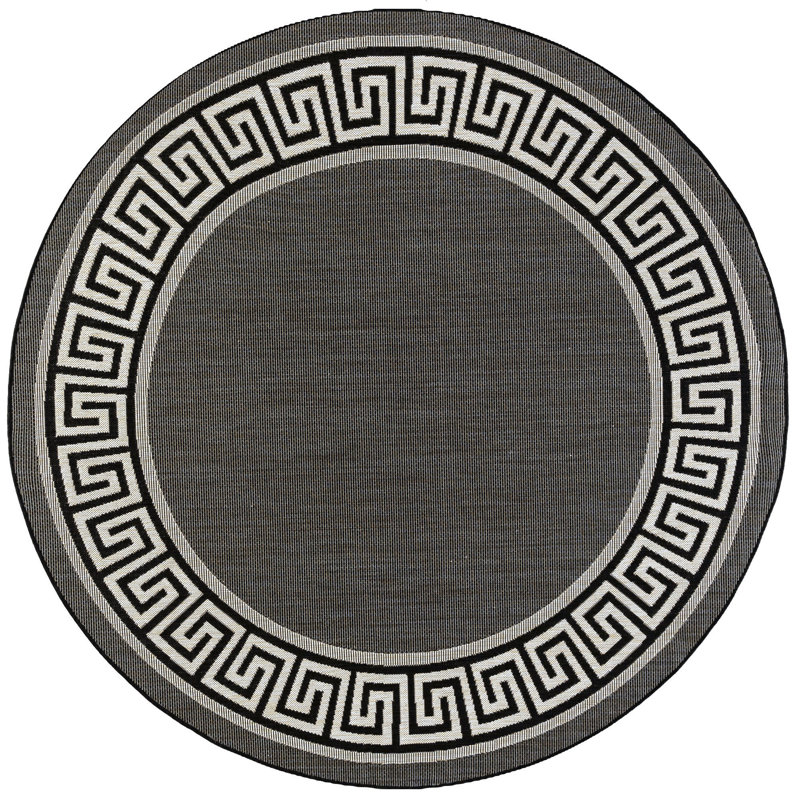 Seraphine Indoor / Outdoor Rug, Round 5'3"