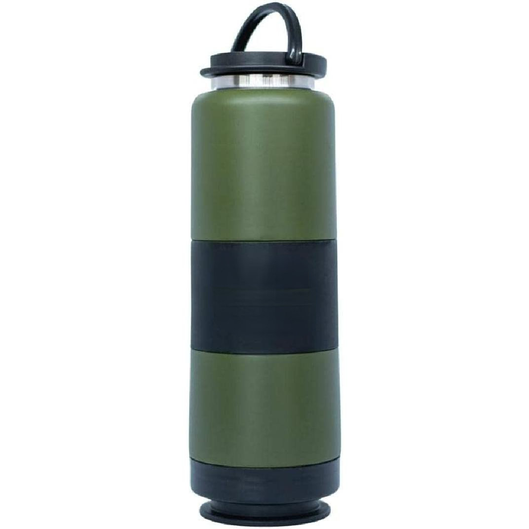 Water Bottle Stainless Steel Olive