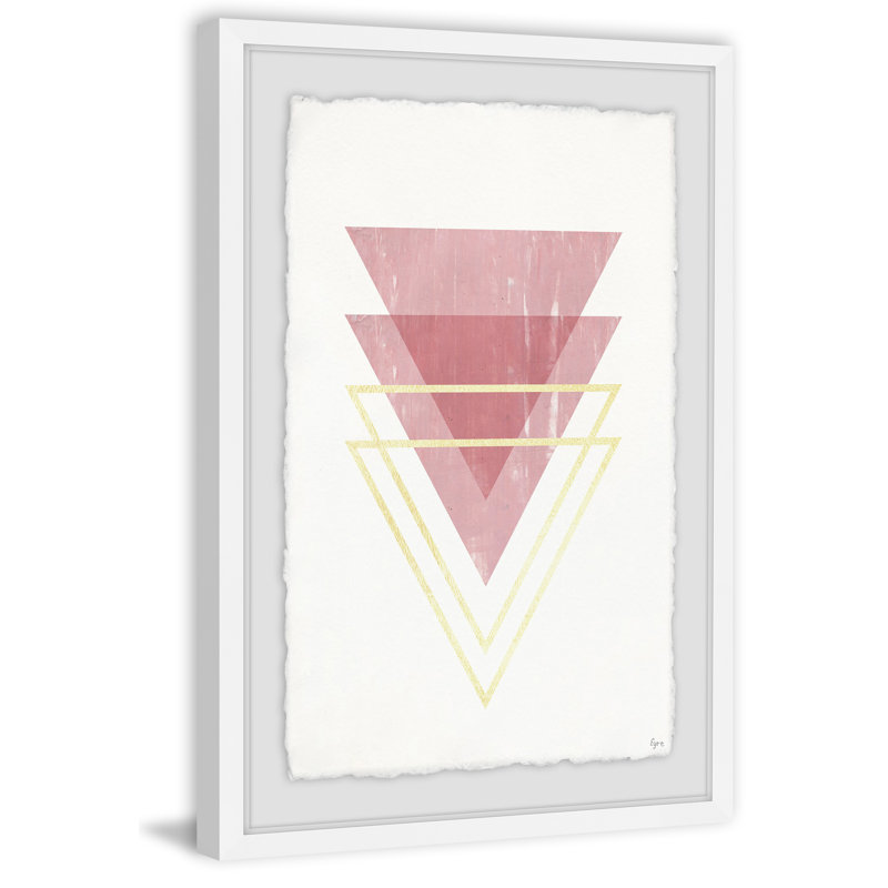 Descent Into Gold by Eyre Tarney - Single Picture Frame Print, 30 cm H x 20 cm W x 4 cm D