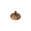 Lightning Brown 7" Wood Table Vase