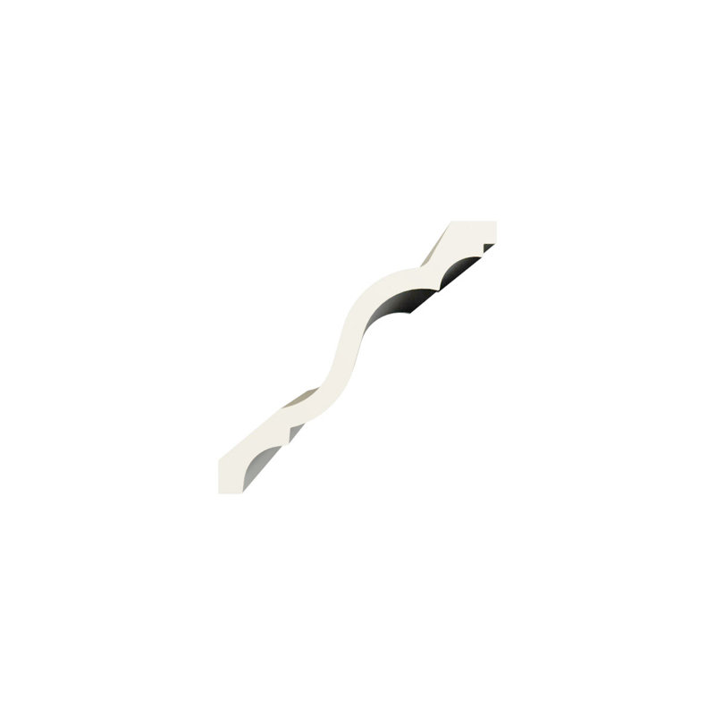 Moulure Emma, 6 1/4 po de hauteur x 6 3/8 po de hauteur 