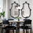 Wood Wall Mirror (set Of 2)-105356375
