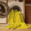 Tapis abstraits jaunes lavables à la machine Abstract 5387-1007725834