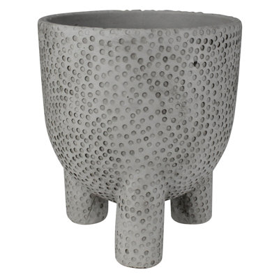 Cache-pot texturé en trépied Bottolf