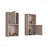 2-Pc Wall-Mounted Bathroom Medicine Cabinet With Open And Closed Storage-853806375