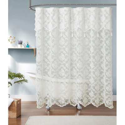Braina Floral Shower Curtain