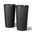 Tall Planter – 2-Pack Large Round Striped Plastic Floor Plant Pots, Thickened Durable Design, 24"H, Modern Decorative Planters for Indoor & Outdoor-504547667
