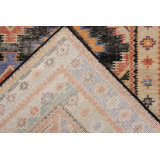 Distressed Homage Handmade Kilim Wool Geometric Area Rug