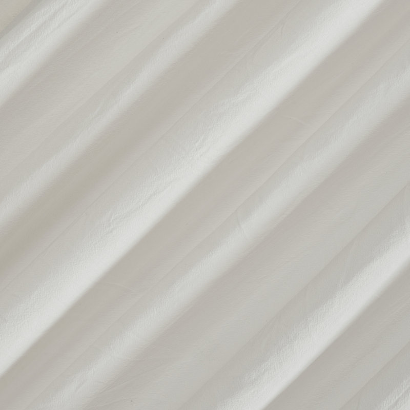 Ivory Cotton Twist Tab Light-Filtering Curtain Panel