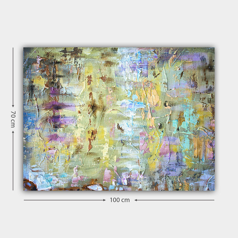 Peinture sur toile tendue