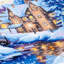 Ensemble de point de croix compté 70-36 Silent Night
