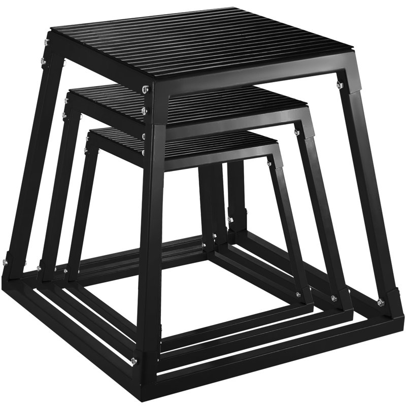 1 - Step Steel Step Stool, Black