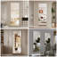 Miroir pleine grandeur 56 po x 15 po - Grand miroir mural pour salle de sport, chambre à coucher et salon - sans cadre, incassable et facile à monter-371546205