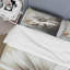 Ensemble de housse de couette en microfibre / polyester White Gerbera Flowers II-1173917543
