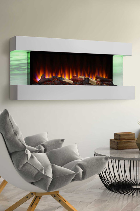 Electric Wall Mount Fireplaces