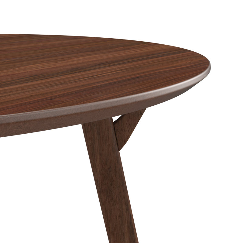 Evanston 42" Wood Dining Table, Walnut