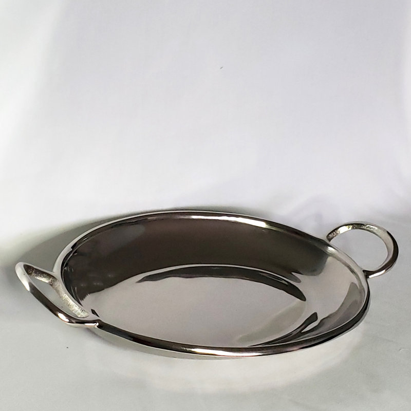 Plateau en acier inoxydable Hannele