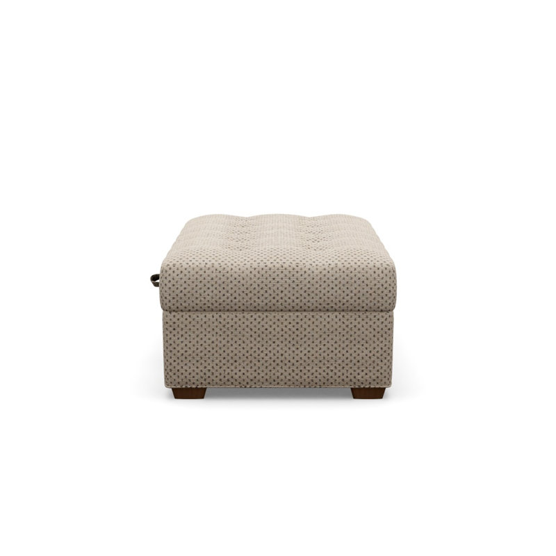 Baxter Ottoman, Macrame 090626, Walnut