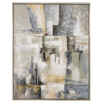 Orren Ellis Intuition, art abstrait peint à la main