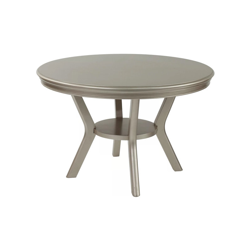 Table à manger l 48,4 po, argent