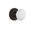 Classic Rosette with White Porcelain Door Knob-29662418-15385602