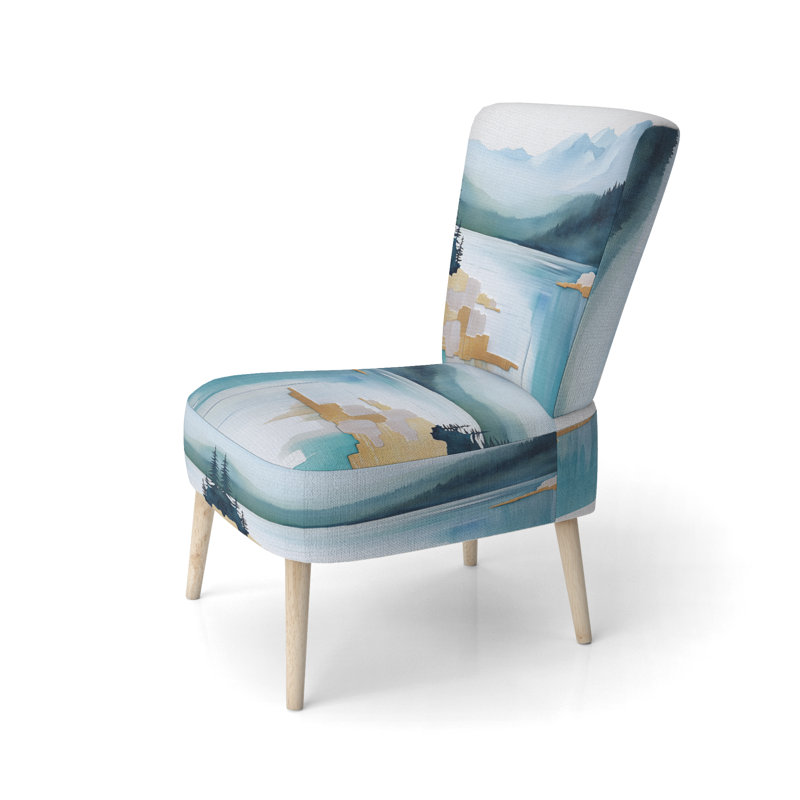 Chaise d'appoint Lake Mountains - Chaise d'appoint Alpine Lake Ridge III, Side Chair Armless