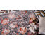 Tapis floral gris / rouge-1532209473