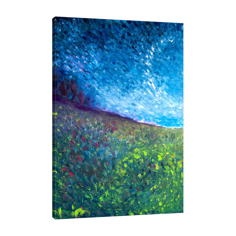 "The change", toile tendue par Chiara Magni, H 60 po x l 40 po x P 1,5 po