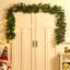 270cm Lighted Faux Garland with Lights