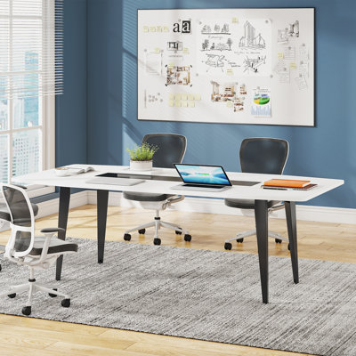 Ryebrooke 70.86'' Boat Shaped Conference Table