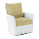 Lanai Upholstered Swivel Armchair