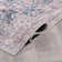 Labarbera Machine Washable Charcoal/Red Non-Slip Backing Area Rug