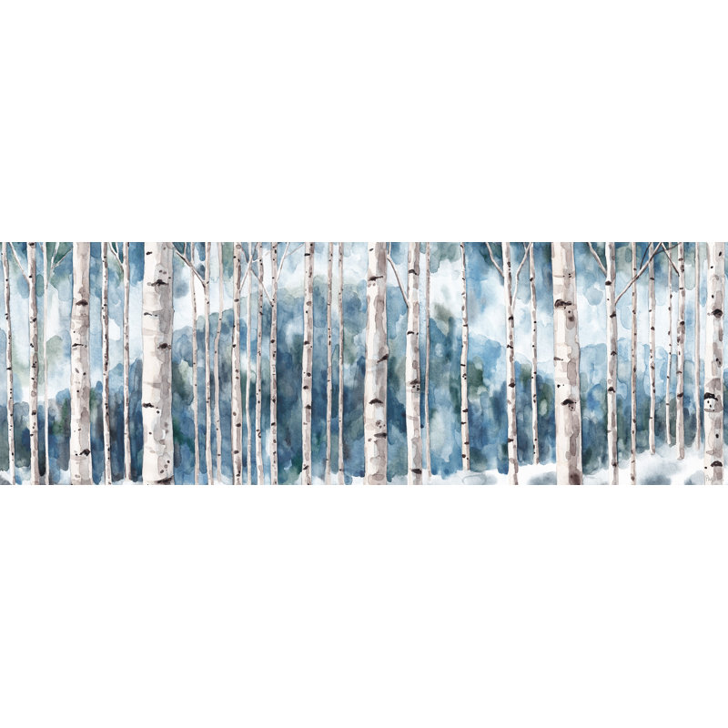 Dance With Trees - Wrapped Canvas Panoramic Painting, 51cm H x 152cm W x 3.81cm D
