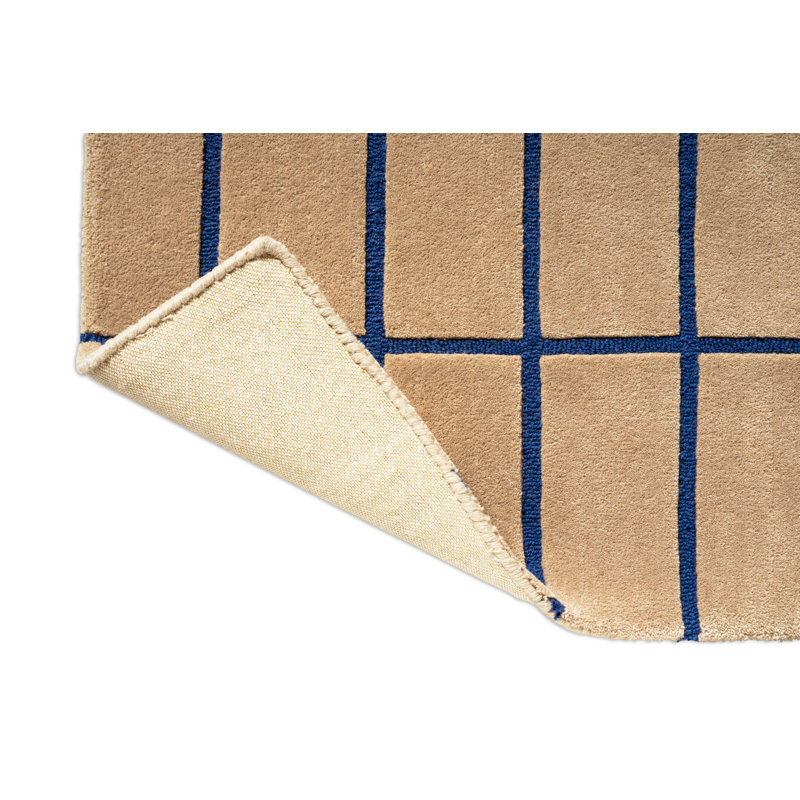 Tapis Tiiliskivi bleu vif , Bleu vif, Tapis de couloir 3 pi x 9 pi