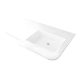 Kubitop 36.5'' L Bathroom Sink