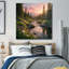 Art mural en verre trempé Mountain Stream-133568173
