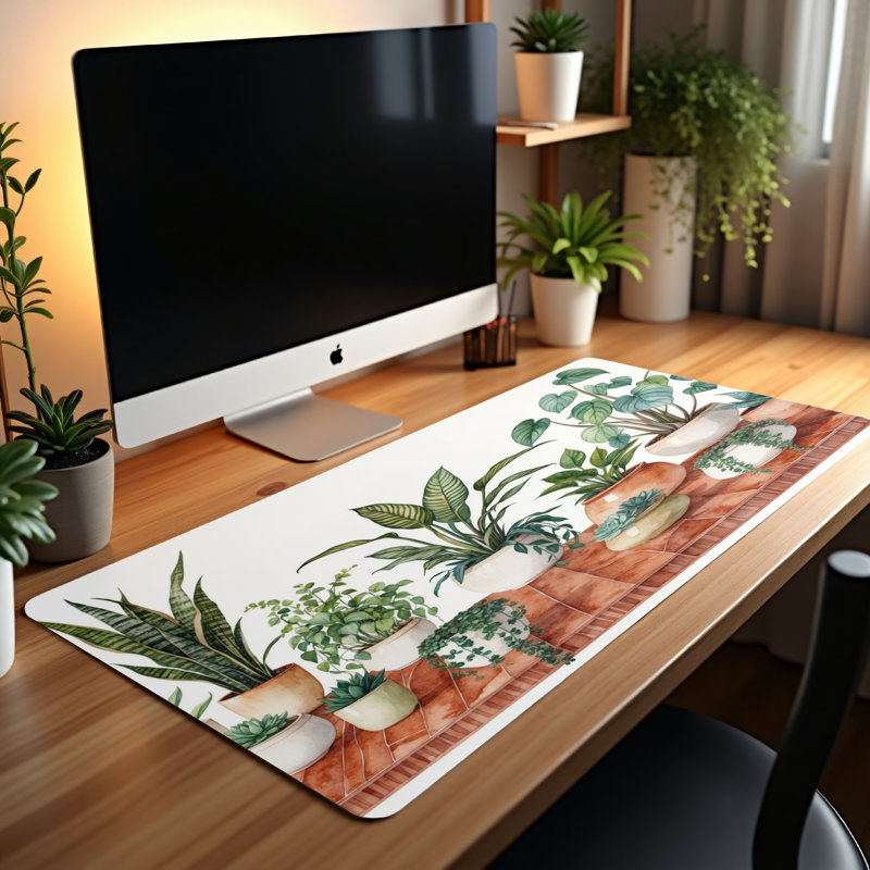 Polyester Desk Pad, 23.6x13.8