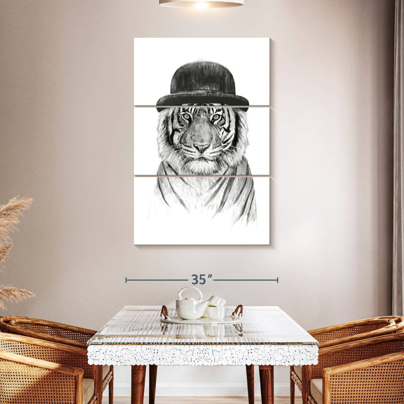 Brampt Welcome To The Jungle, H 50 po x l 32 po
