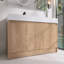 Meuble-lavabo simple 47,24 po avec plateau en résine Devie-2046575980