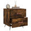 Hilaire 40cm W Iron Bedside Table-91686534-125113103