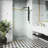 Cass 60-64" W x 76" H Sliding Frameless Shower Door with 3/8" Clear Glass-55865497
