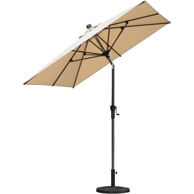 Parasol de table inclinable 78 po Market, Beige