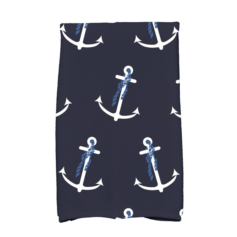 Torchon Ludwig Anchor, Bleu marine